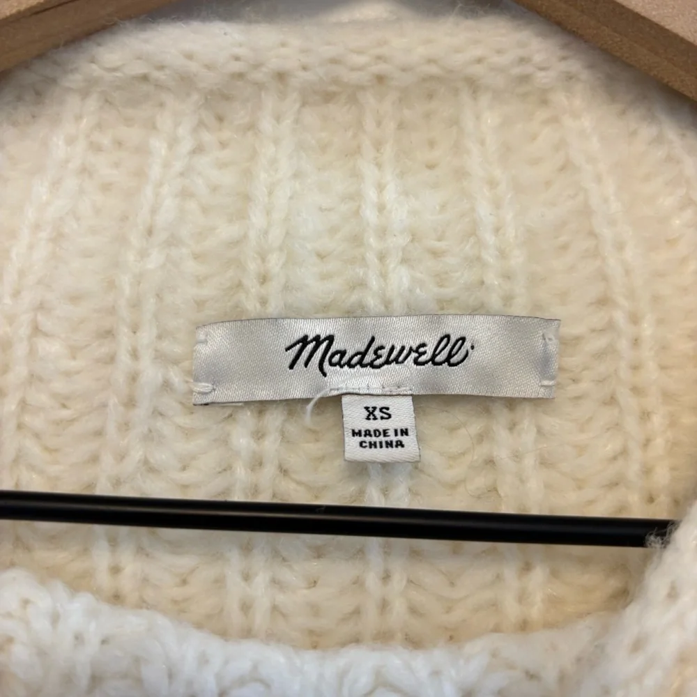 MADEWELL Loretto Mockneck Pullover Sweater